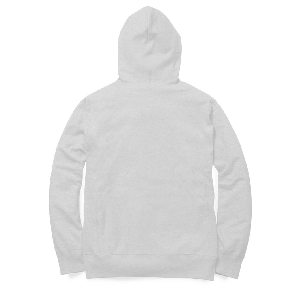 Unisex Solid Hoodie - Smoky Grey