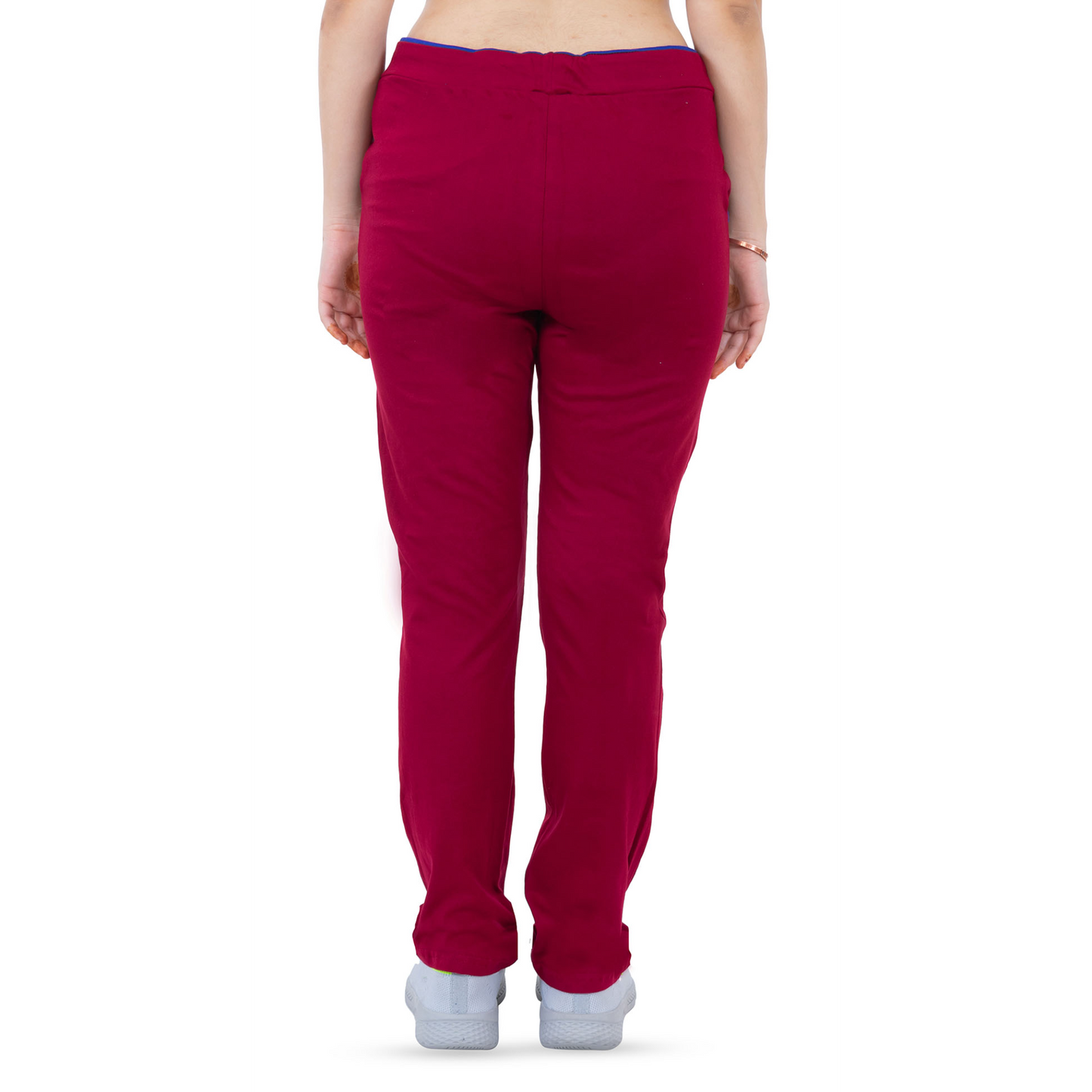 Women's Cotton Sports Lower- Maroon | AMOLDO