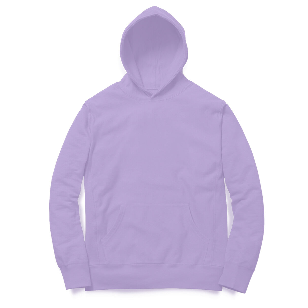 Unisex Solid Hoodie - Lavender