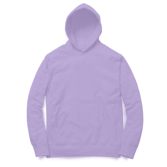 Unisex Solid Hoodie - Lavender