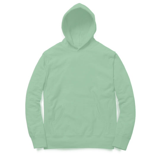 Unisex Solid Hoodie - Minty Green