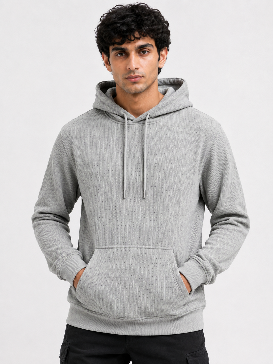 Men's Full Sleeve Hoodie with Kangaroo Pocket